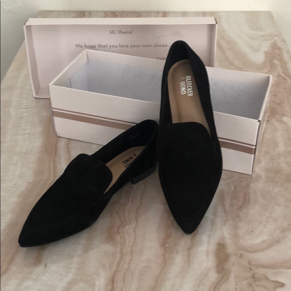 NWB Bleecker and Bond Sonia Loafer, Black, 6